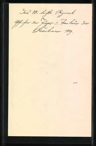 Künstler-AK Les Uniformes du Ier Empire, Le 10e Leger, Fifre de Chasseurs et Tambour de Carabiniers