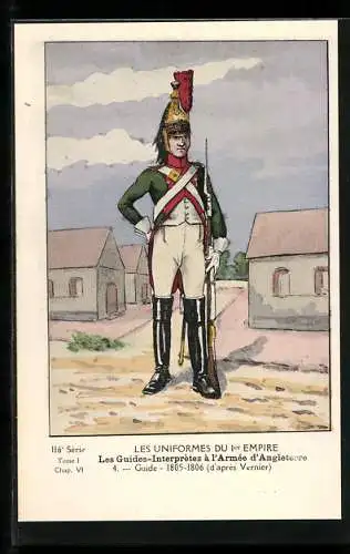 Künstler-AK Les Guides-Interprètes à l`Armée d`Angleterre, Guide