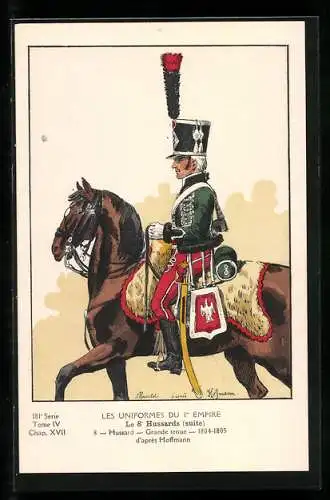 AK Le 8e Hussards (suite), Hussard, 1804-1805