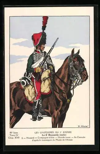 AK Le 8e Hussards (suite), Hussard, Compagnie d`élite