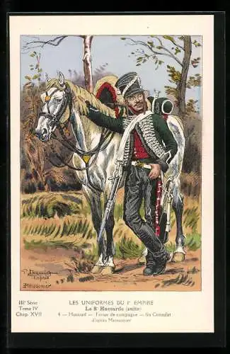 AK Le 8e Hussards (suite), Hussard, Tenue de campagne