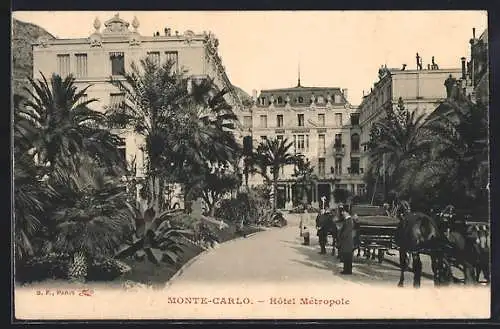 AK Monte-Carlo, Hotel Metropole