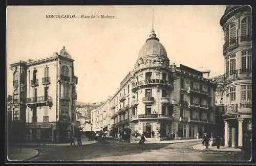 AK Monte-Carlo, Place de la Madone