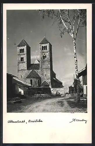 AK Altenstadt / Oberbayern, Ansicht der Basilika