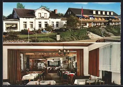 AK Malente-Gremsmühlen, Hotel-Restaurant Schützenhof mit Gästehaus Diana, Bes. E. Pudicke