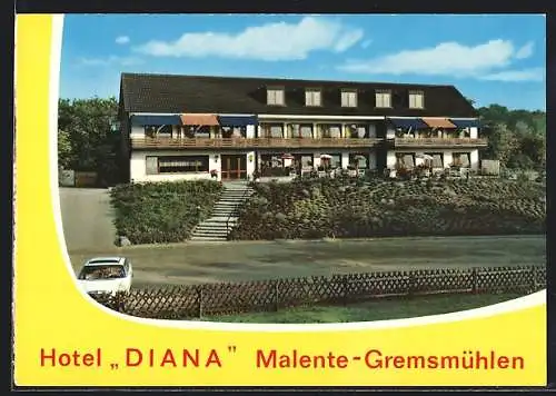 AK Malente-Gremsmühlen, Hotel-Restaurant Schützenhof mit Gästehaus Diana, Bes. E. Pudicke