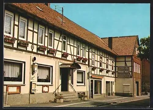 AK Brunkensen, Gasthaus Zur Post