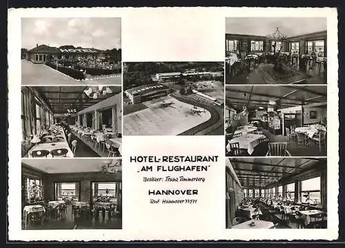 AK Langenhagen /Hannover, Hotel Restaurant am Flughafen