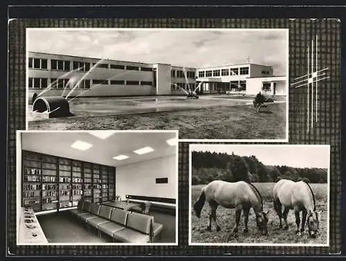 AK Walsrode /Hann., Schulungs- und Erholungsheime der Deutschen Postgewerkschaft, Haus Walsrode