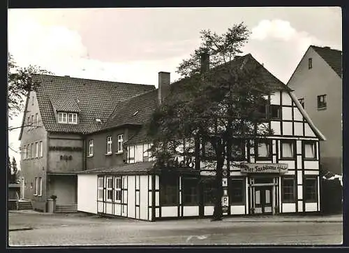 AK Brackwede /Bielefeld, Das Hotel Vier Taxbäume