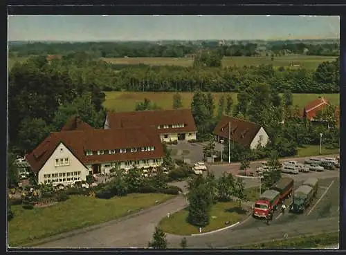 AK Gütersloh i. Westf., Das Autobahn-Rasthaus-Hotel v. Günter Neef
