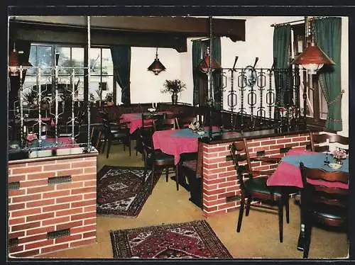 AK Aua /Bad Hersfeld, Das Hotel Hess, Gaststube