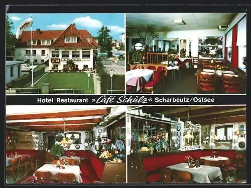 AK Scharbeutz /Ostsee, Hotel-Restaurant, Strandallee 130, Innenansichten