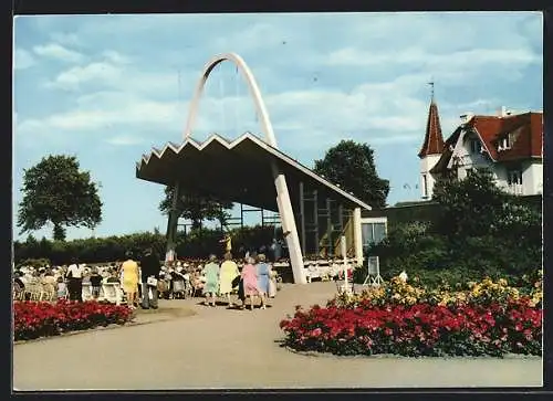 AK Travemünde /Ostsee, Musikpavillon