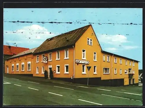 AK Fernwald-Steinbach, Gasthaus Hessischer Hof von Kurt Görlach