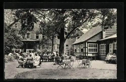 AK Bremke über Göttingen, Gasthaus Jütte