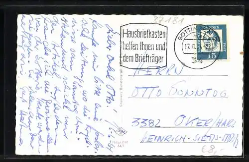 AK Hardegsen im Solling, Stubenstrasse, Eselsbrunnen, Stadtverwaltung und Sparkasse