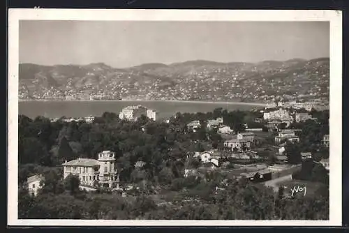 AK Juan-les-Pins, Vue generale prise du phare de la Garoupe