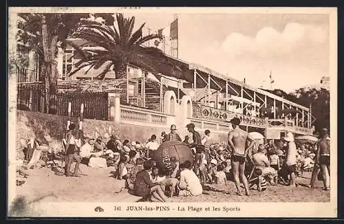 AK Juan-les-Pins, La Plage et les Sports