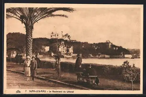 AK Juan-les-Pins, Le Boulevard du Littoral