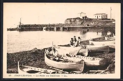 AK Juan-les-Pins, le port du Croûton