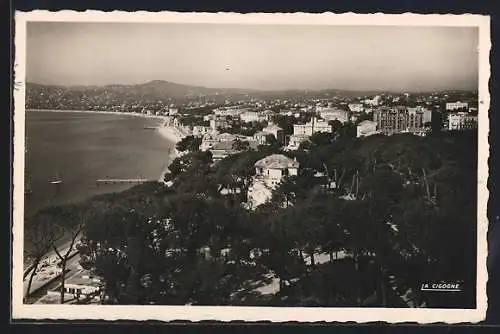 AK Juan-les-Pins, La Pinède et vue d`ensemble