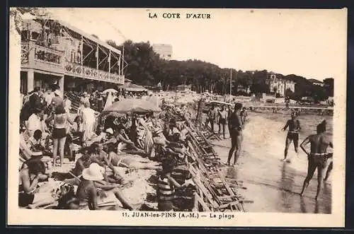 AK Juan-les-Pins, La Plage