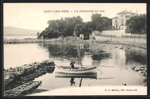 AK Juan-les-Pins, La Fontaine du Pin