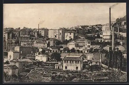 AK Grasse /A.-M., J. B. Selin, Vue d`ensemle