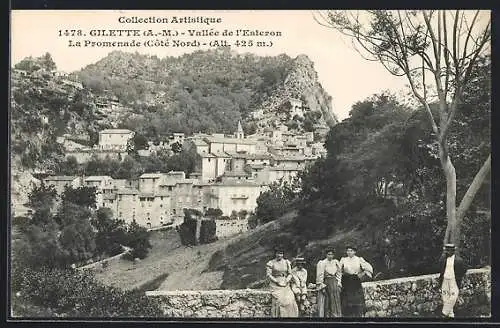 AK Gilette, Vallée de l`Esteron, La Promenade