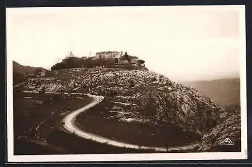 AK Gourdon /A.-M., Route du Pres du Lac