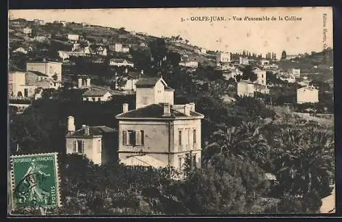 AK Golfe-Juan, Vue d`ensemble de la Colline