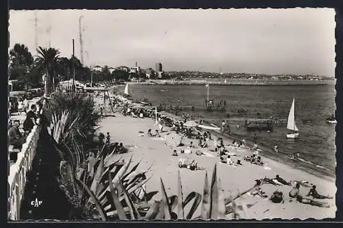 AK Golfe-Juan, Vue sur la Plage