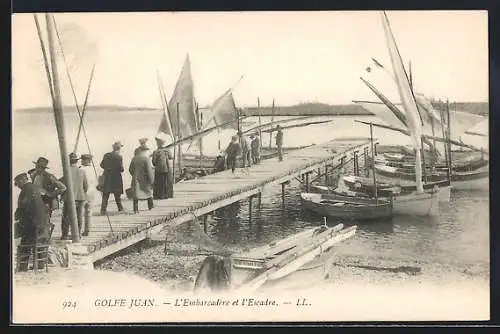 AK Golfe-Juan, L`Embarcadère et l`Escadre