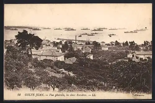 AK Golfe-Juan, Vue generale, les deux Escadres