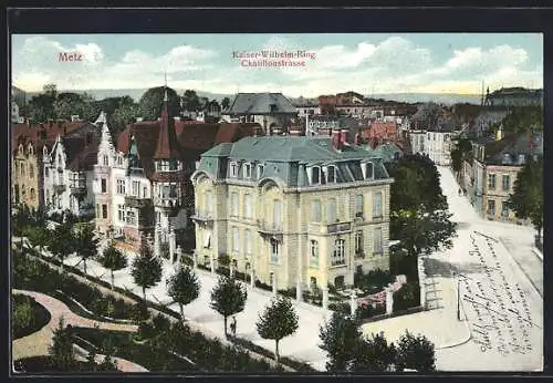 AK Metz, Kaiser-Wilhelm-Ring und Chatillonstrasse