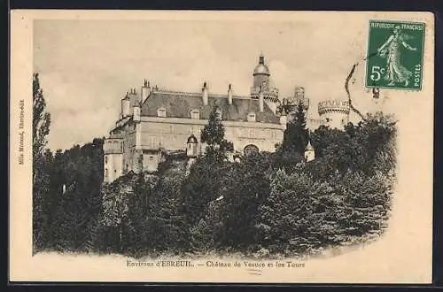 AK Ebreuil, Chateau de Veauce et les Tours