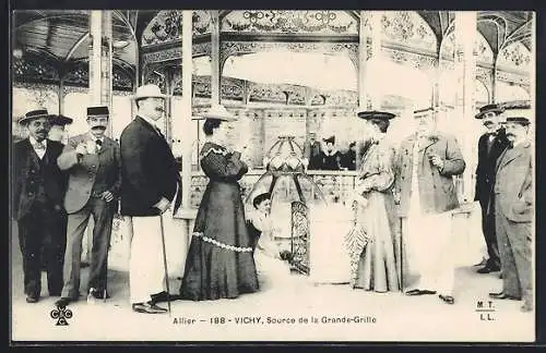 AK Vichy /Allier, Source de la Grande-Grille