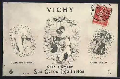 AK Vichy, Cure d`Estomac, Cure d`Amour, cure d`Eau, Ses Cures Infaillibles