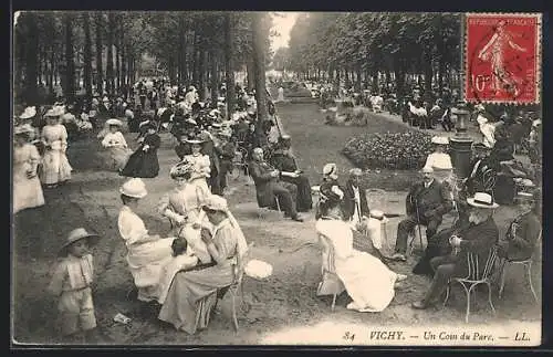 AK Vichy, Un Coin du Parc