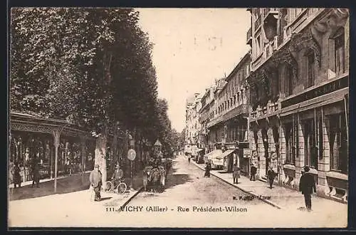 AK Vichy, Rue President-Wilson