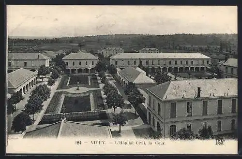 AK Vichy, L`Hopital Civil, la Cour