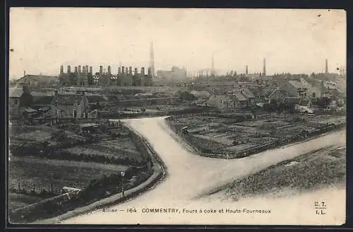 AK Commentry /Allier, Fours à coke et Hauts-Fourneaux