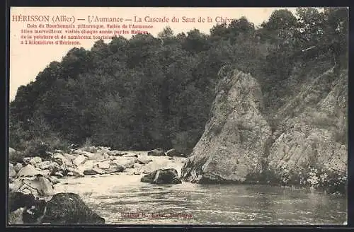 AK Hérisson /Allier, L`Aumance, La Cascade du Saut de la Chèvre