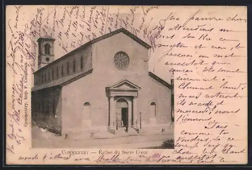 AK Commentry, Église du Sacré Coeur