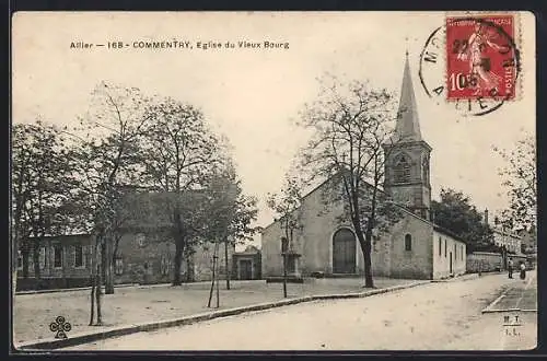 AK Commentry, Eglise du Vieux Bourg