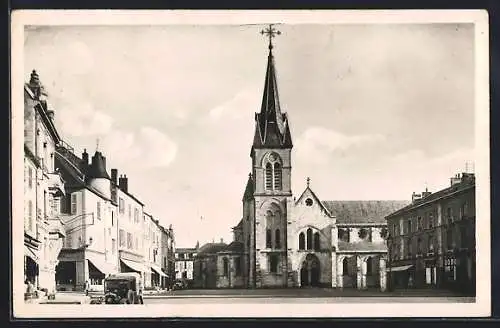 AK Cusset, Place Victor-Hugo et l`Eglise