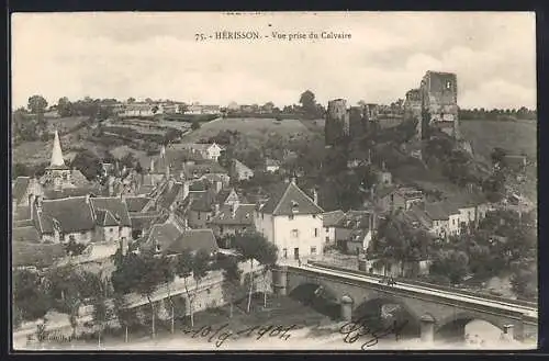 AK Hèrisson, Vue prise du Calvaire