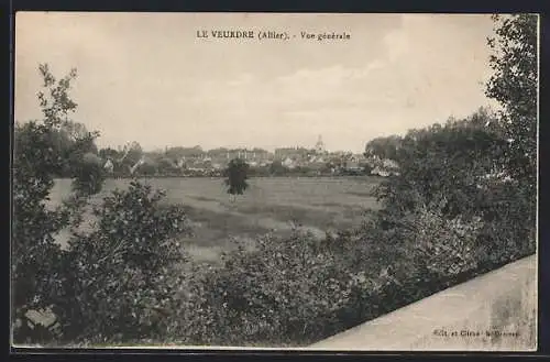 AK Veurdre /Allier, Vue générale