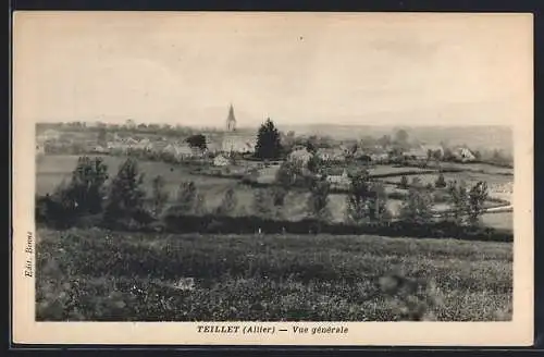 AK Teillet /Allier, Vue générale